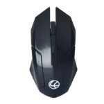 LAPCARE Speedy Wireless Gaming Mouse Upto 2400 DPI Sensor | Plug & Play | 10m Working Distance | 3 Million Clicks (Black) with Duracell Battery